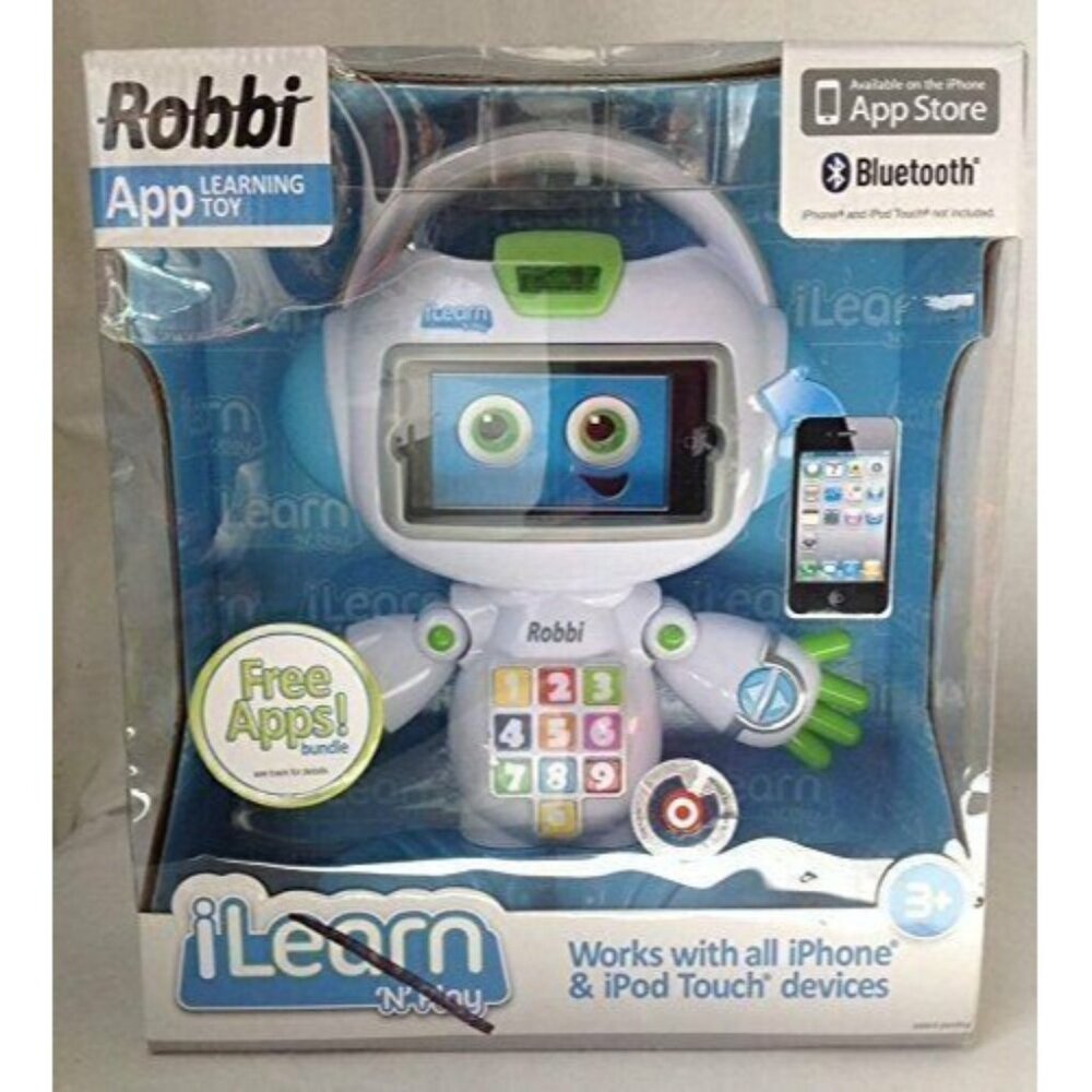 iLearn N Play Robbi Robot Game works with iPhone iPod Touch Learning Appstart ,#